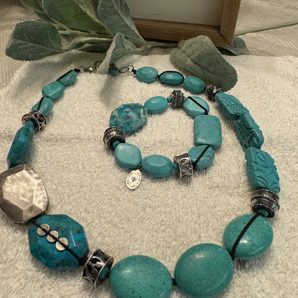 ✨SILPADA HTF STERLING SILVER TURQUIOSE SET ✨